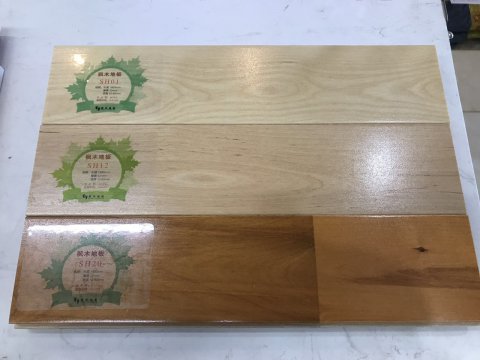 楓木、柞木、楓樺木材質運動地板特點比較