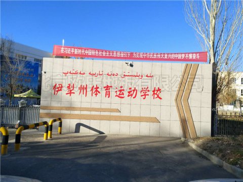 新疆伊犁體?；@球館運動地板案例