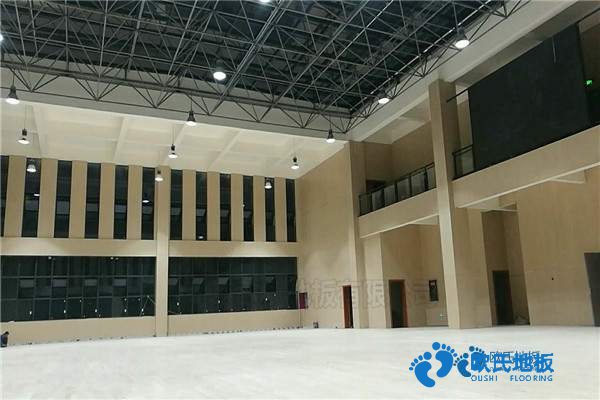 學(xué)校籃球場(chǎng)地木地板沖擊測(cè)試
